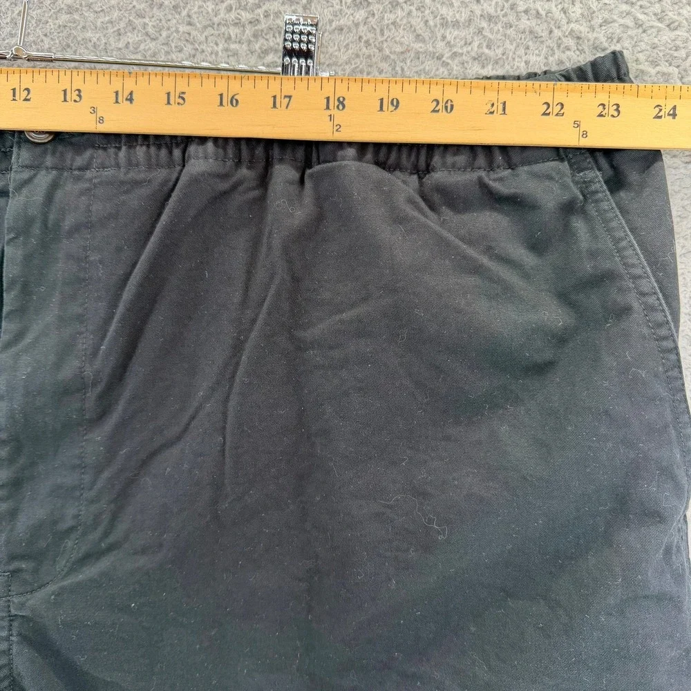 Polo Ralph Lauren Mens Black Stretch Classic Fit Elastic Waist Shorts Size 4XB